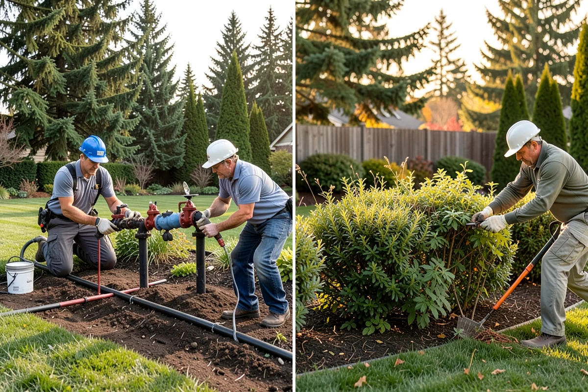 Garden Pond Installation in Lake Forest Park, King County, WA - Design the pond size, depth, and location