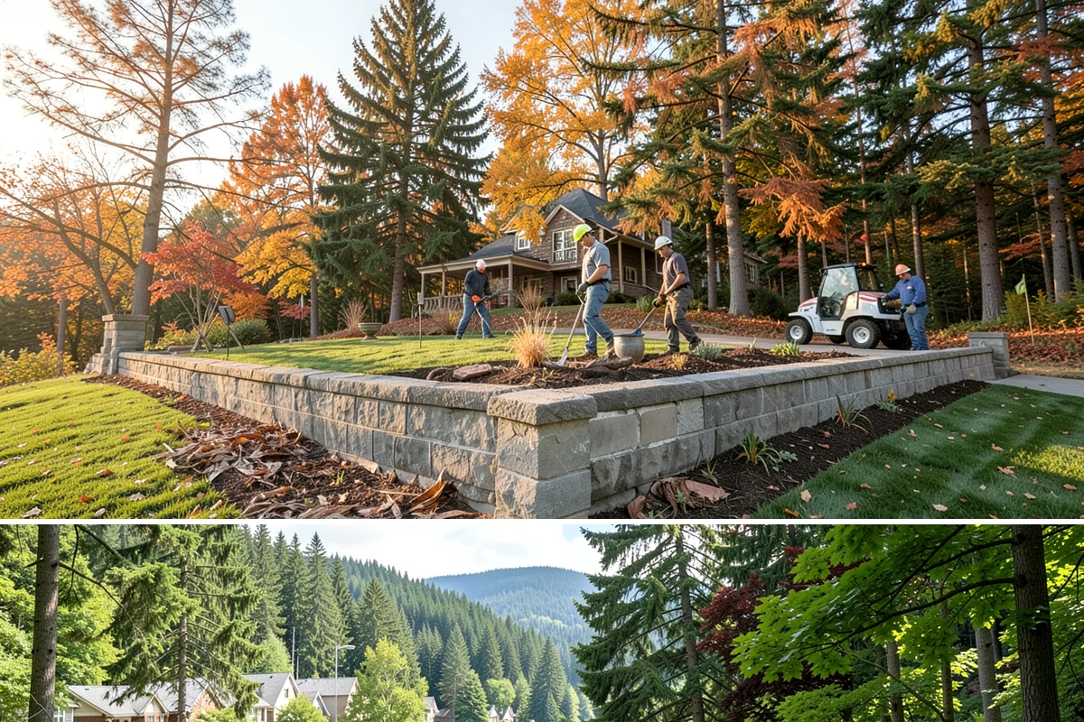 Garden Pond Installation in Lake Forest Park, King County, WA - Best built spring through fall.