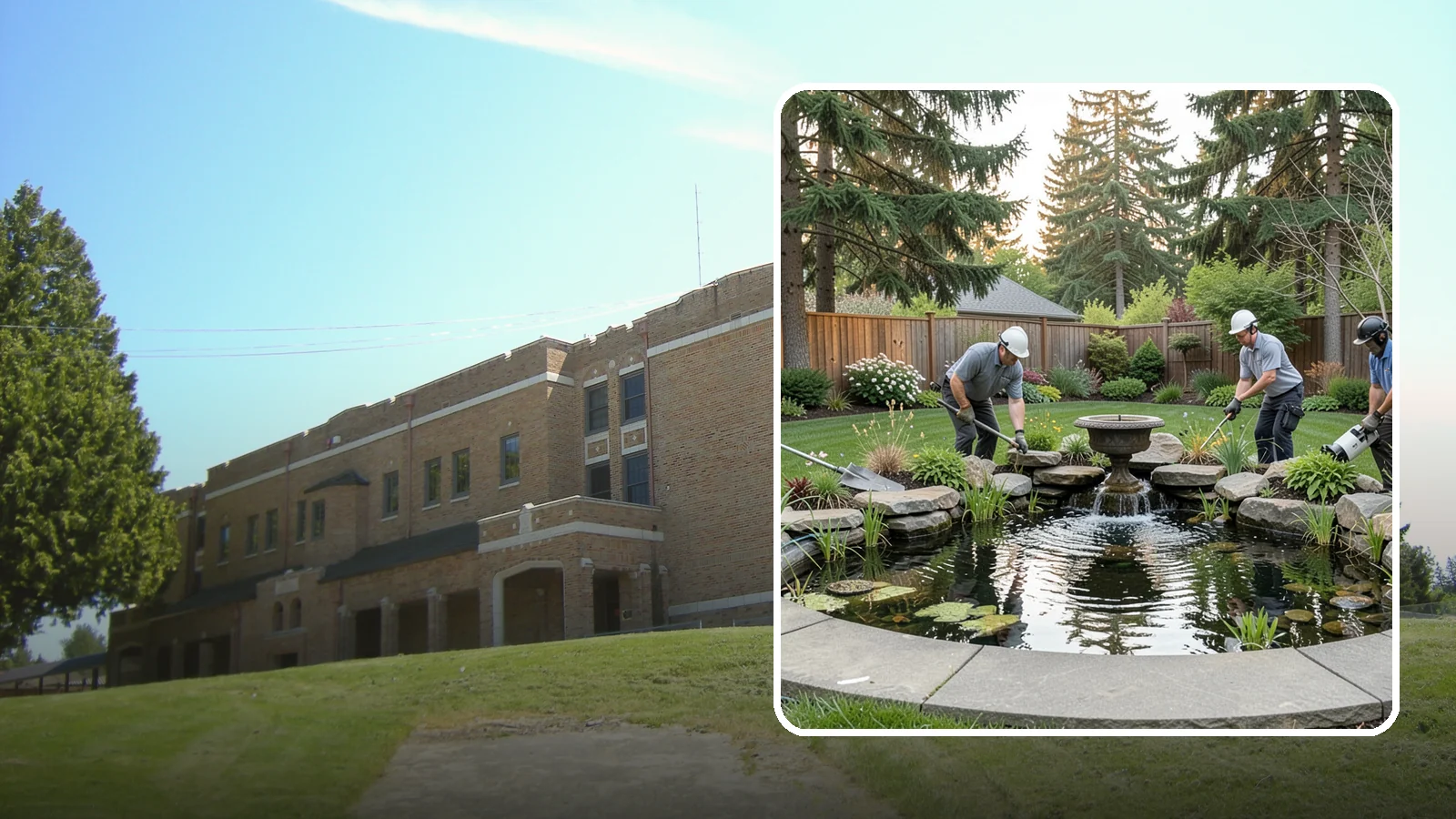 Garden Pond Installation in Maple Valley, King County, WA - Beautiful garden ponds with plants and circulation that create a living, tranquil ecosystem in your yard.