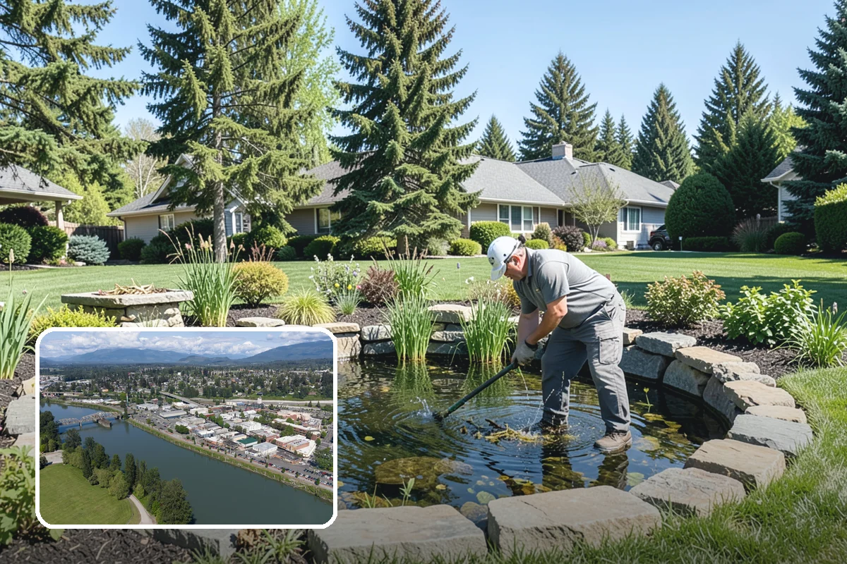Garden Pond Installation in Mount Vernon, Skagit County, WA - A living, tranquil water garden