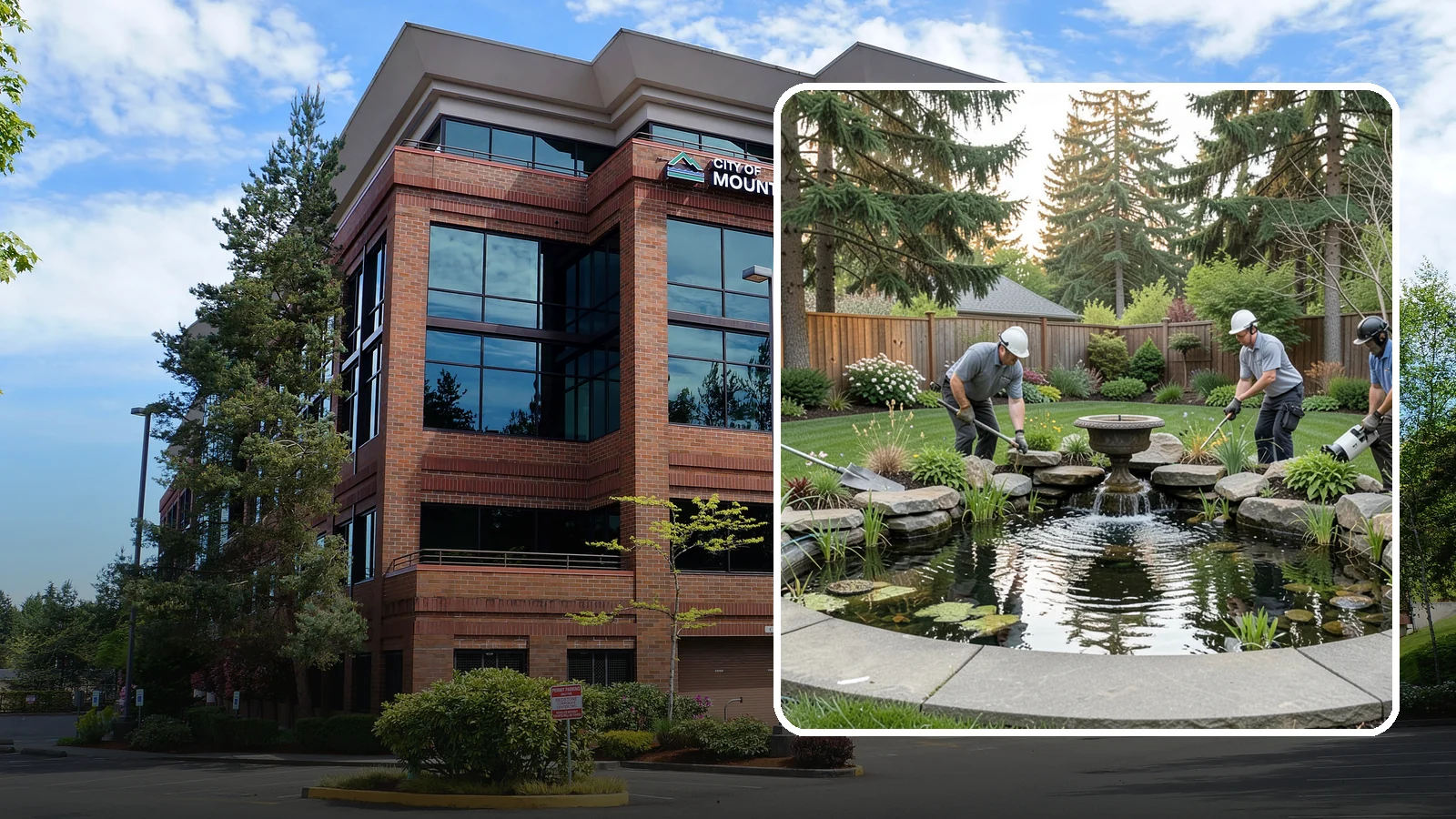 Garden Pond Installation in Mountlake Terrace, Snohomish County, WA - Beautiful garden ponds with plants and circulation that create a living, tranquil ecosystem in your yard.