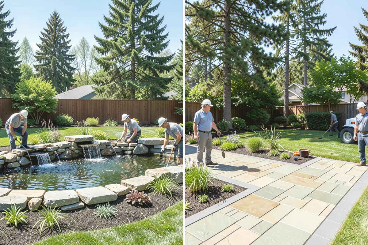 Garden Pond Installation in Mountlake Terrace, Snohomish County, WA - Design the pond size, depth, and location