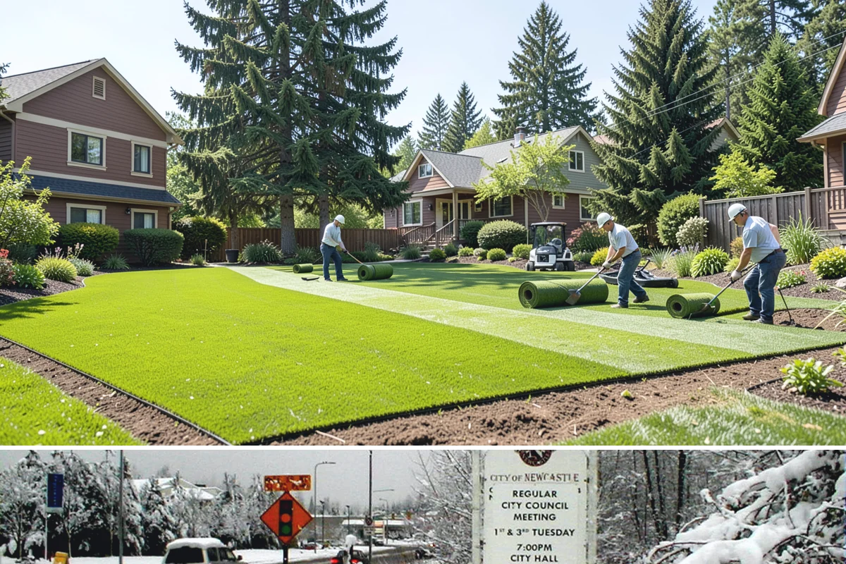 Garden Pond Installation in Newcastle, King County, WA - Best built spring through fall.