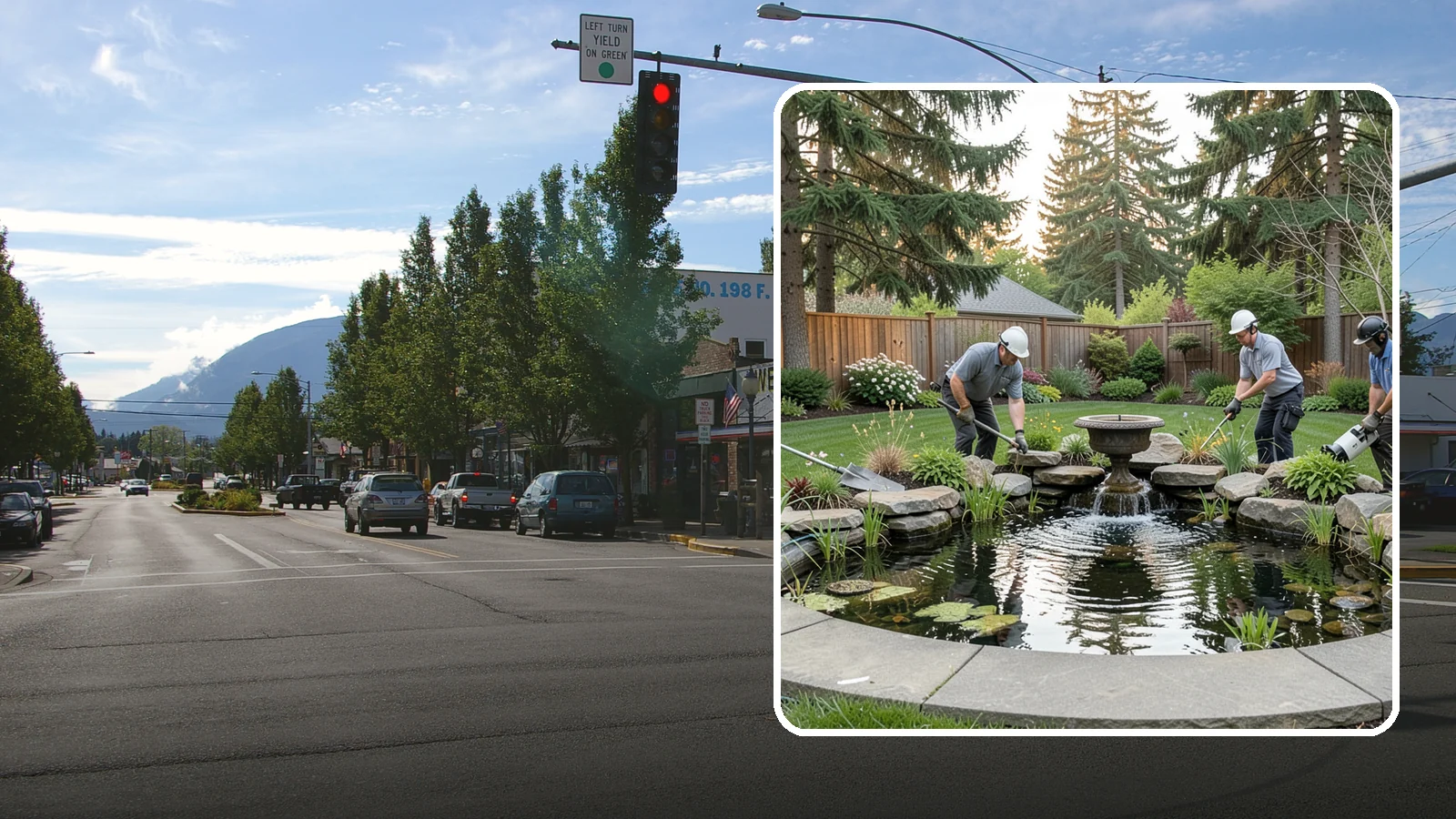 Garden Pond Installation in North Bend, King County, WA - Beautiful garden ponds with plants and circulation that create a living, tranquil ecosystem in your yard.