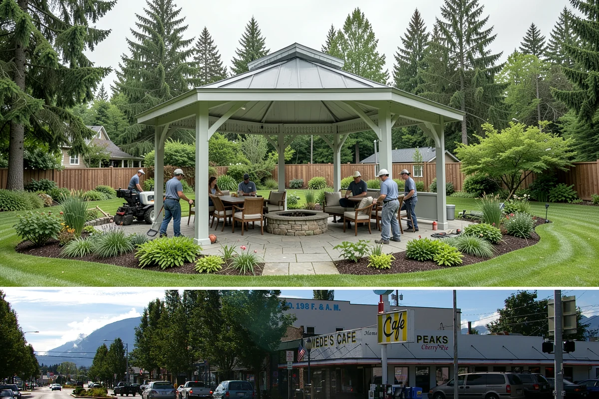Garden Pond Installation in North Bend, King County, WA - Best built spring through fall.