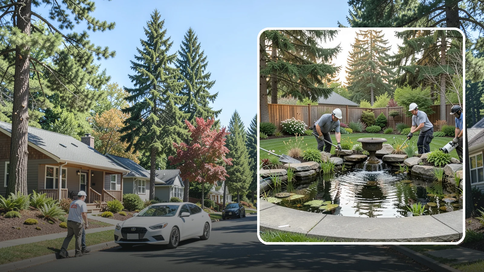 Garden Pond Installation in Orting, Pierce County, WA - Beautiful garden ponds with plants and circulation that create a living, tranquil ecosystem in your yard.