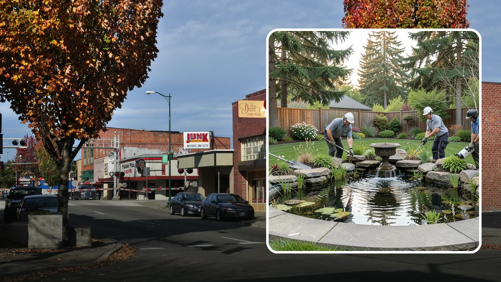 Garden Pond Installation in Puyallup, Pierce County, WA - Beautiful garden ponds with plants and circulation that create a living, tranquil ecosystem in your yard.