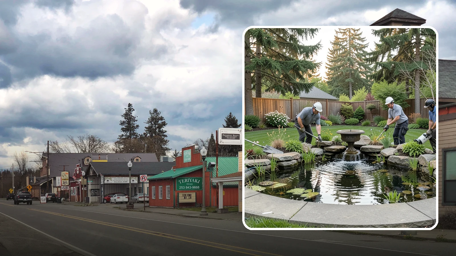 Garden Pond Installation in Roy, Pierce County, WA - Beautiful garden ponds with plants and circulation that create a living, tranquil ecosystem in your yard.