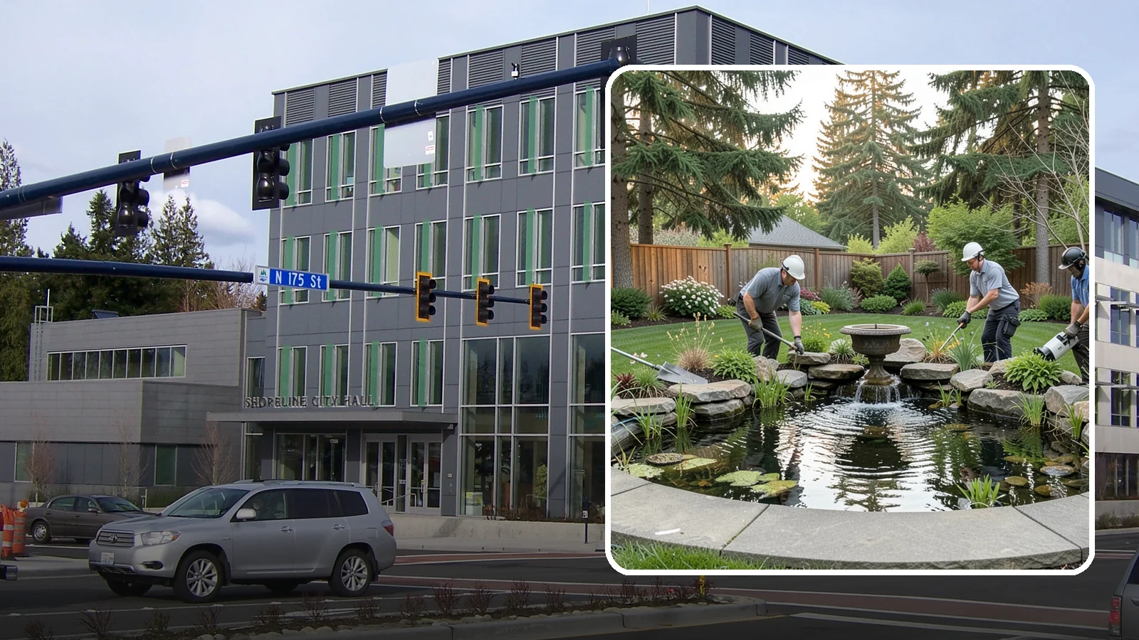 Garden Pond Installation in Shoreline, King County, WA - Beautiful garden ponds with plants and circulation that create a living, tranquil ecosystem in your yard.