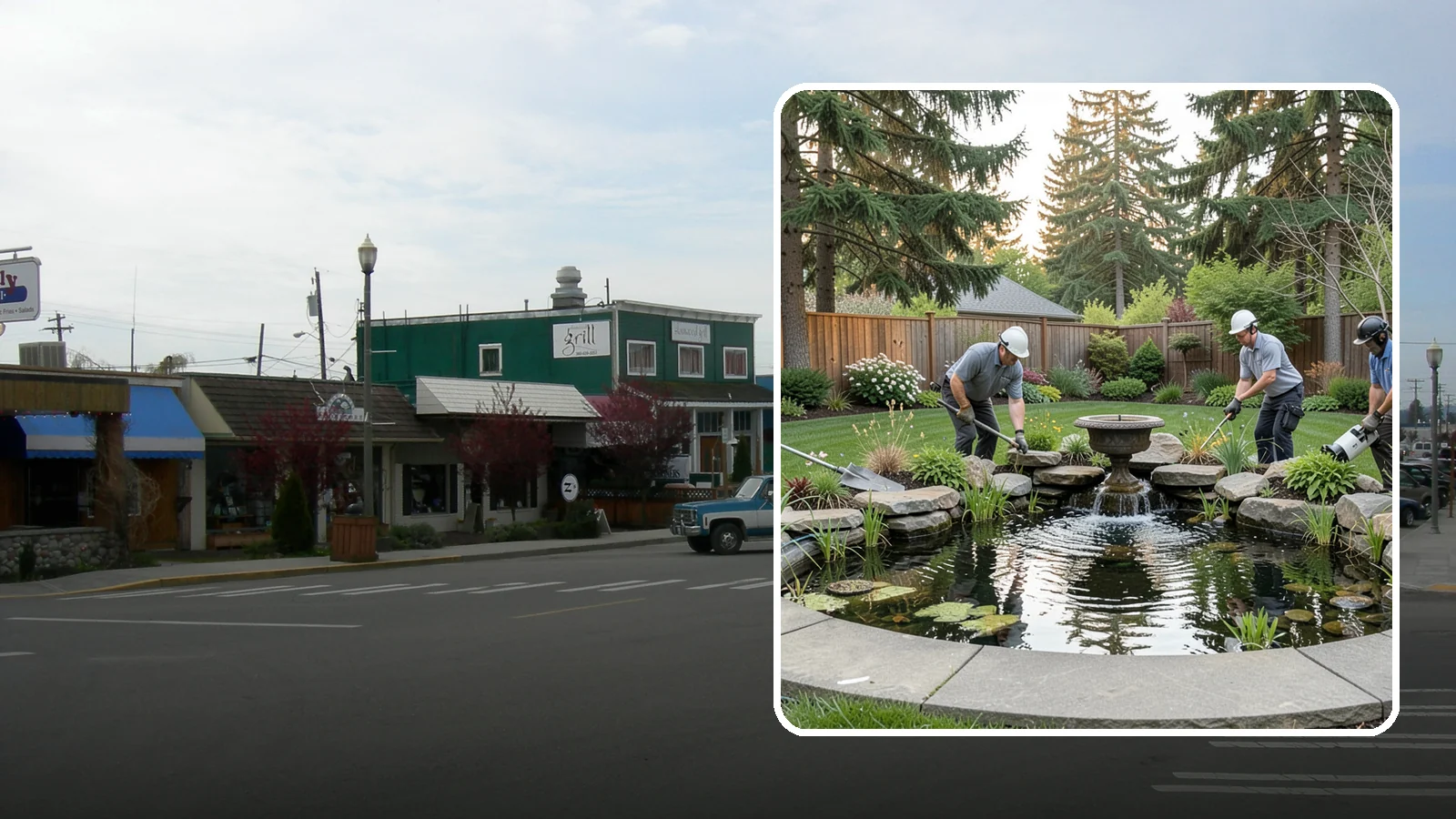 Garden Pond Installation in Stanwood, Snohomish County, WA - Beautiful garden ponds with plants and circulation that create a living, tranquil ecosystem in your yard.