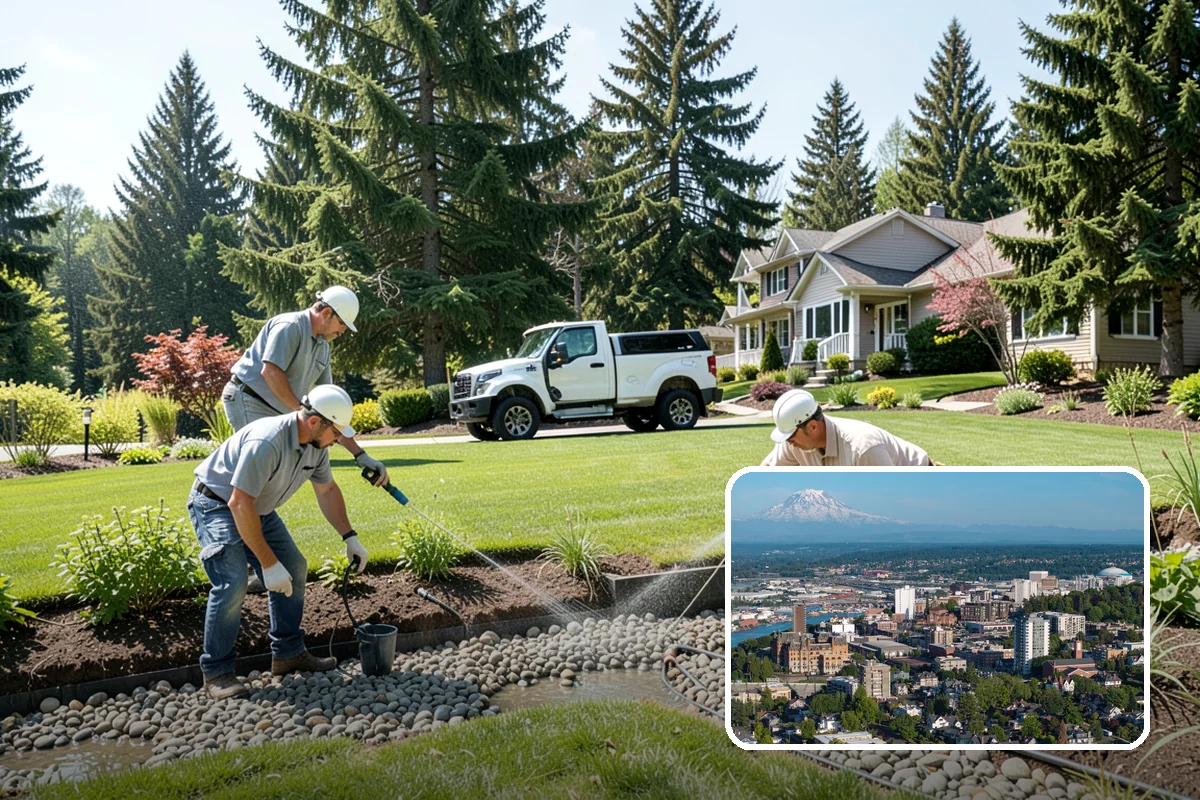 Garden Pond Installation in Tacoma, Pierce County, WA - A living, tranquil water garden