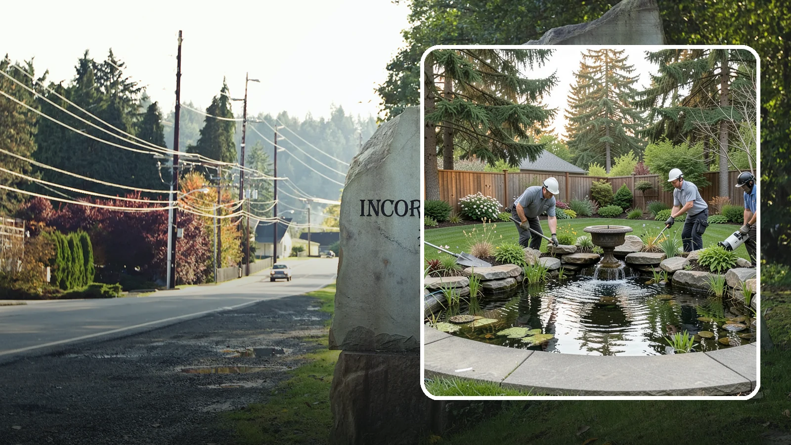 Garden Pond Installation in Wilkeson, Pierce County, WA - Beautiful garden ponds with plants and circulation that create a living, tranquil ecosystem in your yard.