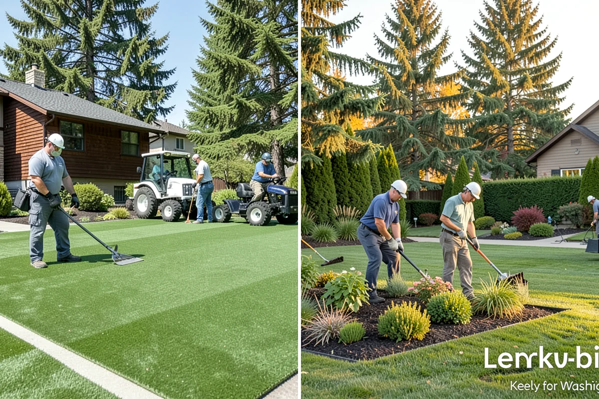 Garden Stairs in Arlington, Snohomish County, WA - Assess the slope and stair path
