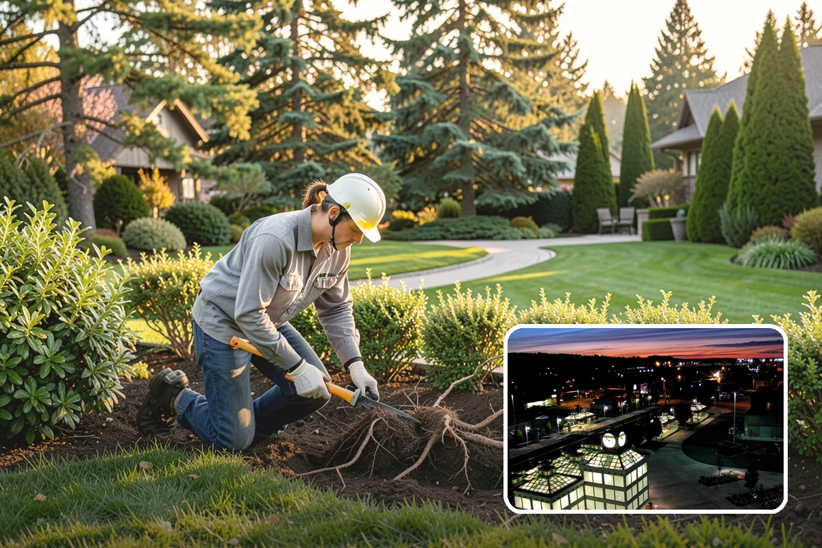Garden Stairs in Auburn, King County, WA - Makes sloped yards safe and usable