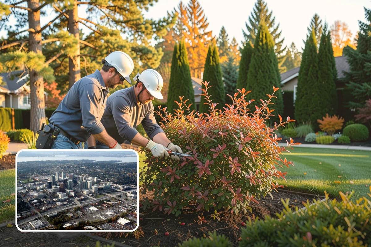 Garden Stairs in Bellevue, King County, WA - Makes sloped yards safe and usable