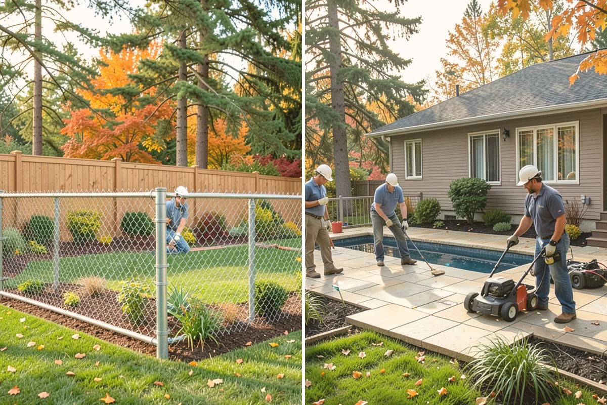 Garden Stairs in Bothell, King County, WA - Assess the slope and stair path