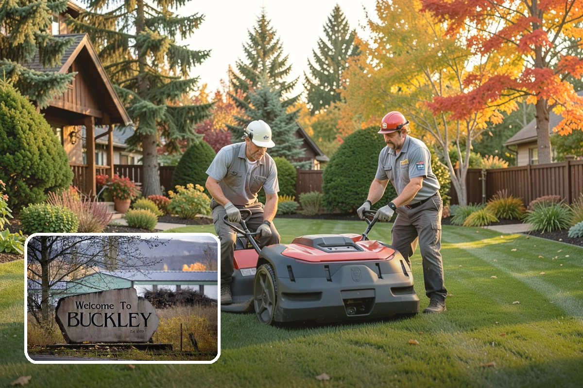 Garden Stairs in Buckley, Pierce County, WA - Makes sloped yards safe and usable