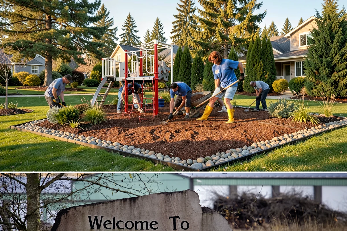 Garden Stairs in Buckley, Pierce County, WA - Best built spring through fall.