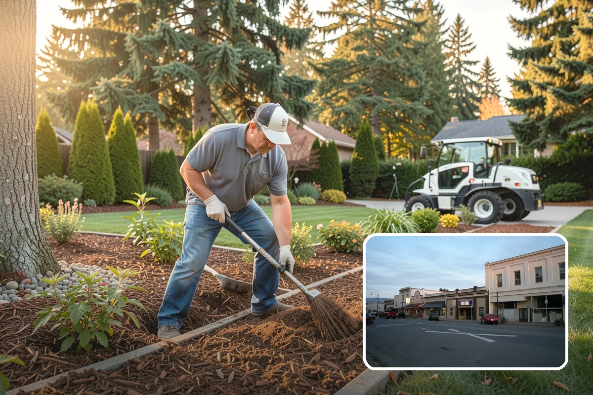 Garden Stairs in Burlington, Skagit County, WA - Makes sloped yards safe and usable