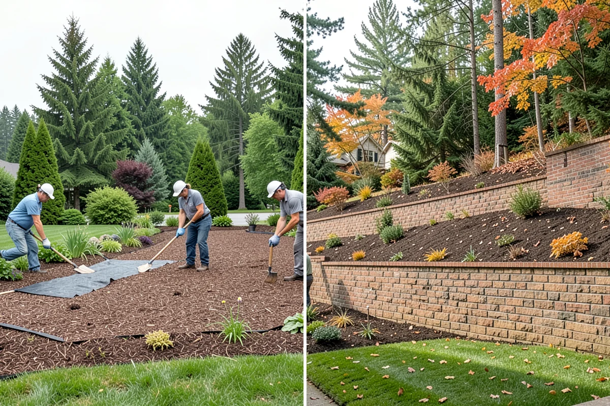 Garden Stairs in Concrete, Skagit County, WA - Assess the slope and stair path