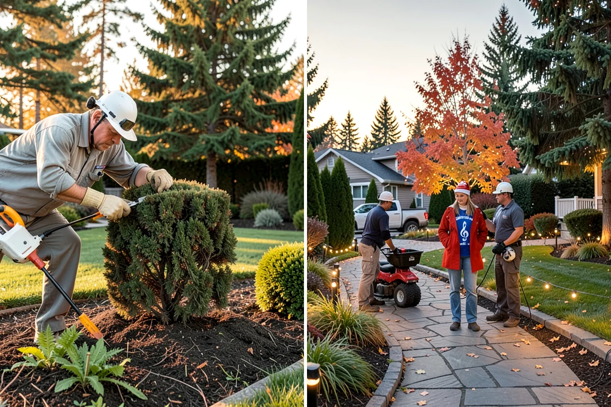 Garden Stairs in DuPont, Pierce County, WA - Assess the slope and stair path