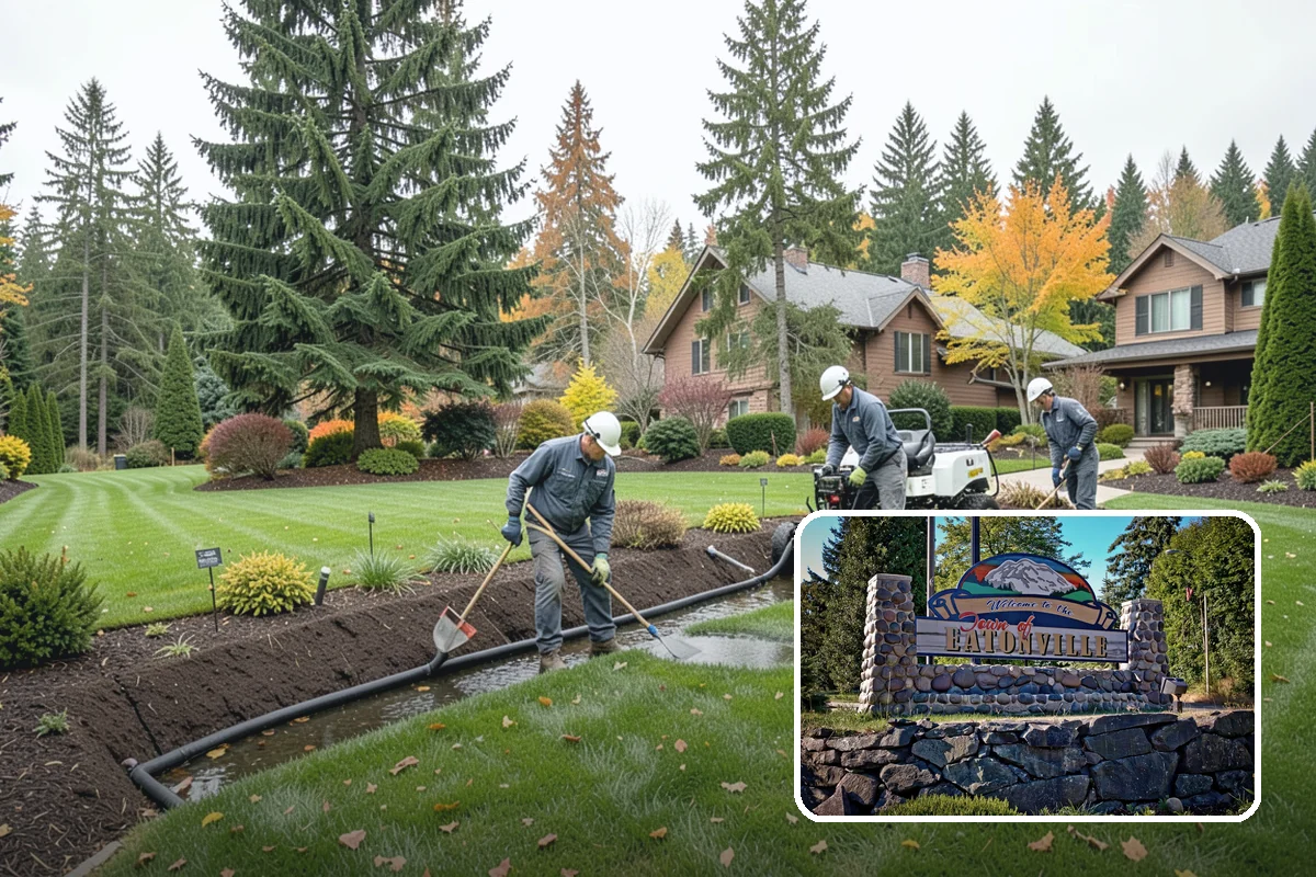Garden Stairs in Eatonville, Pierce County, WA - Makes sloped yards safe and usable