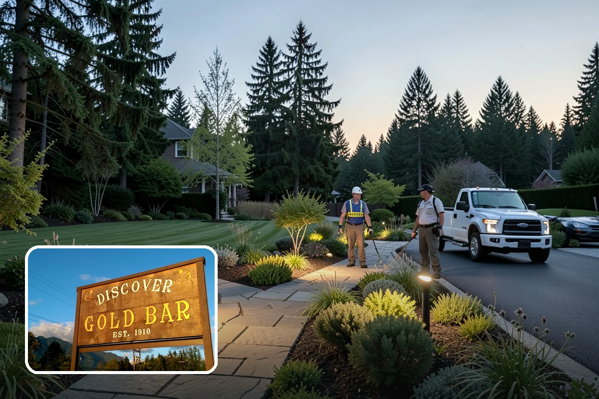 Garden Stairs in Gold Bar, Snohomish County, WA - Makes sloped yards safe and usable