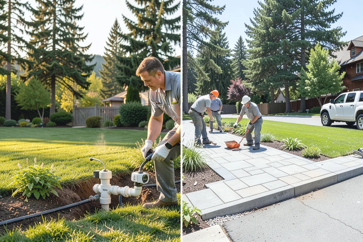 Garden Stairs in Granite Falls, Snohomish County, WA - Assess the slope and stair path