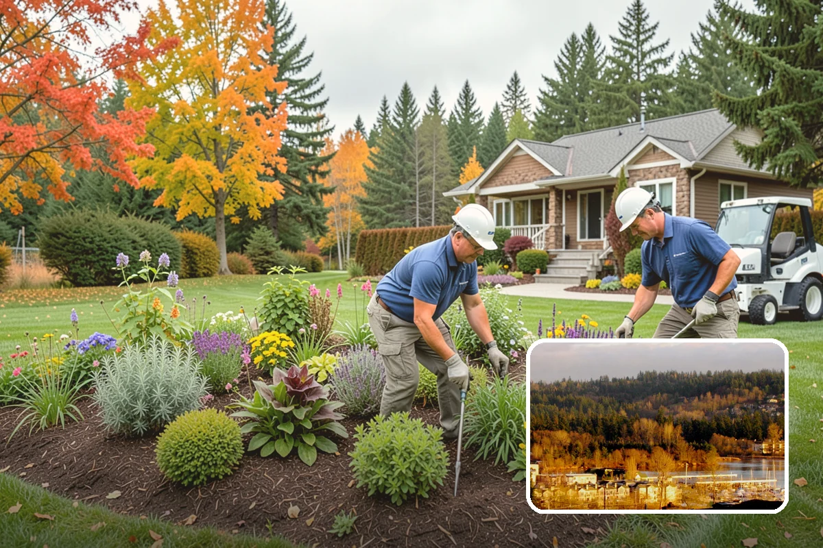Garden Stairs in Kenmore, King County, WA - Makes sloped yards safe and usable