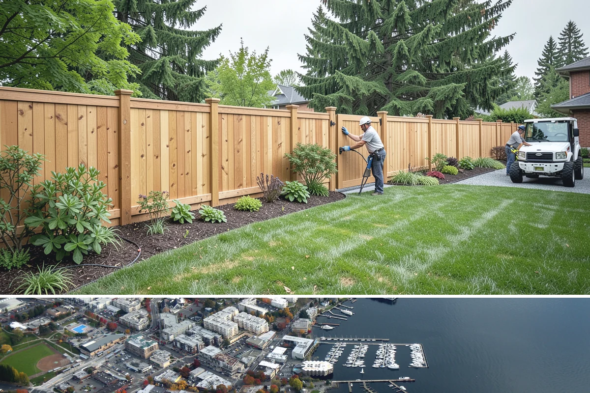 Garden Stairs in Kirkland, King County, WA - Best built spring through fall.