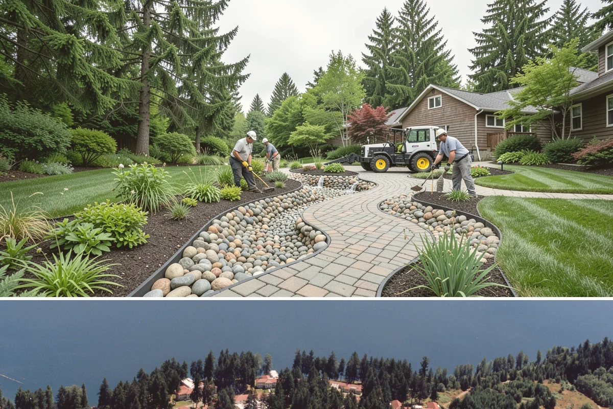 Garden Stairs in Lakewood, Pierce County, WA - Best built spring through fall.
