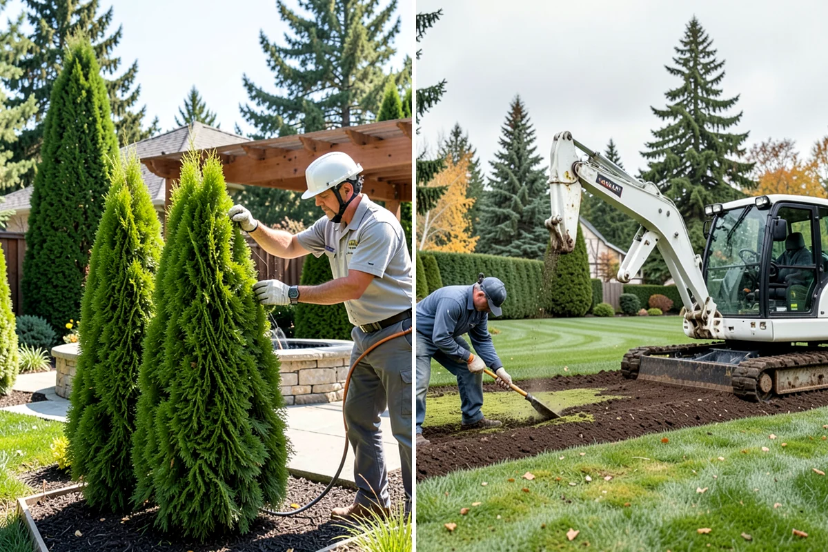 Garden Stairs in Maple Valley, King County, WA - Assess the slope and stair path