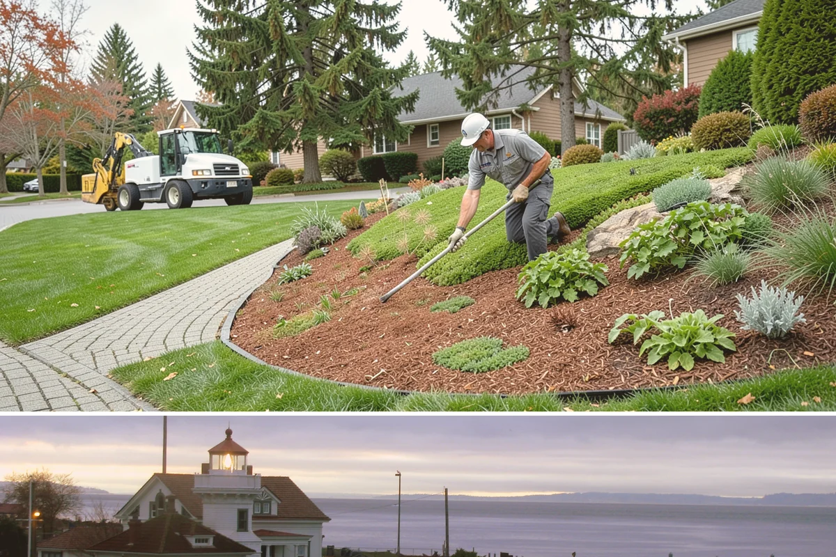 Garden Stairs in Mukilteo, Snohomish County, WA - Best built spring through fall.