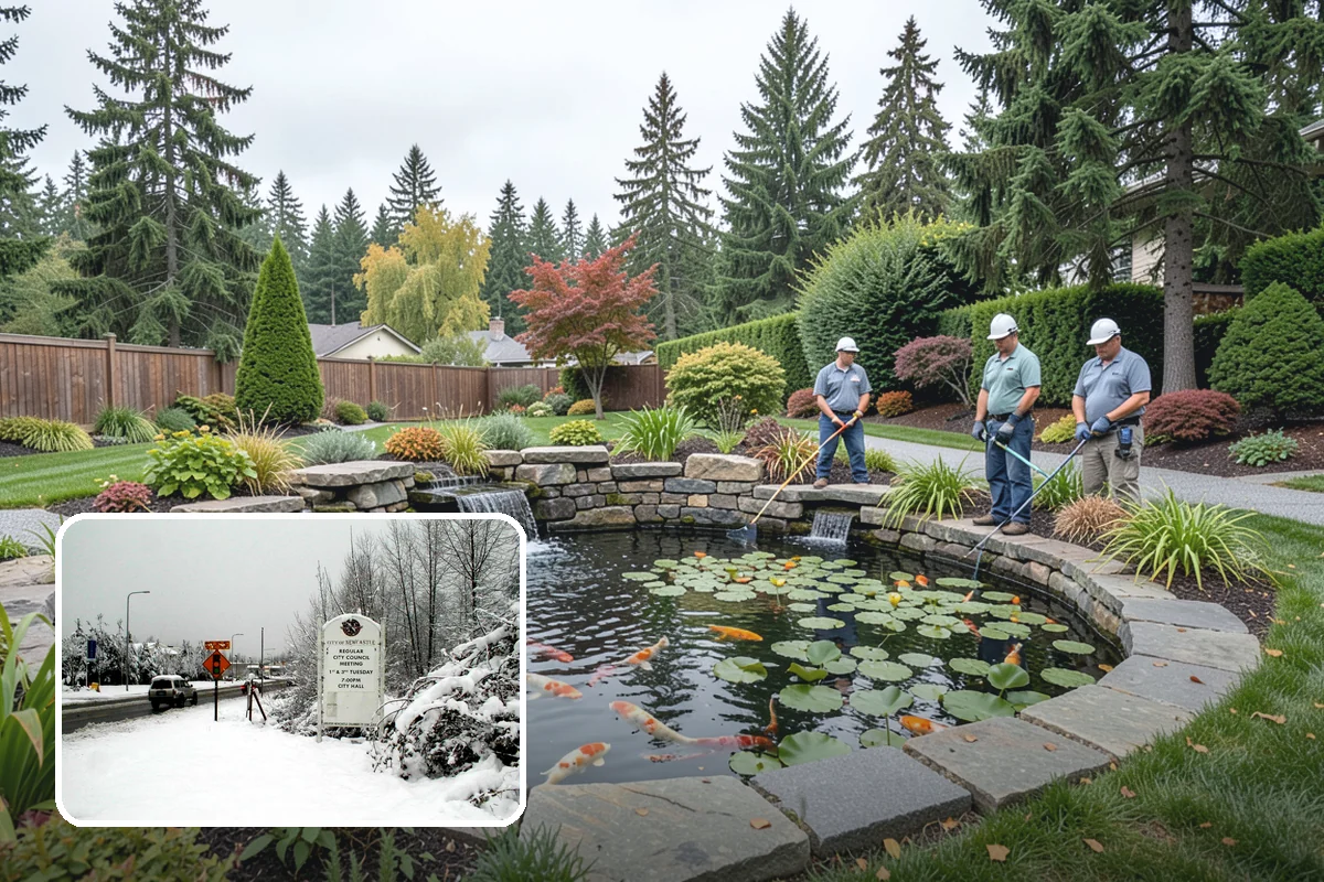 Garden Stairs in Newcastle, King County, WA - Makes sloped yards safe and usable