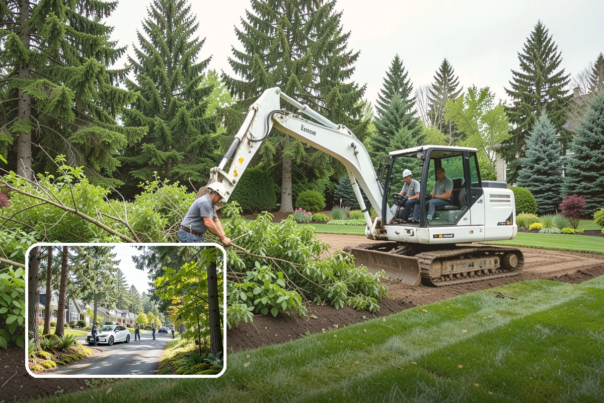 Garden Stairs in Normandy Park, King County, WA - Makes sloped yards safe and usable