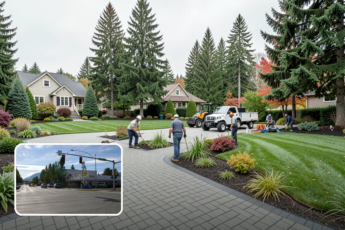 Garden Stairs in North Bend, King County, WA - Makes sloped yards safe and usable