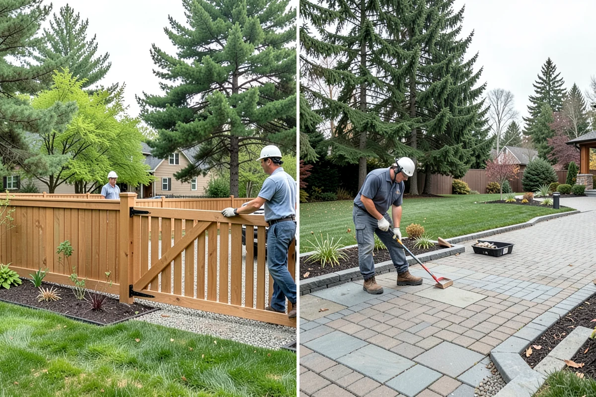 Garden Stairs in Pacific, King County, WA - Assess the slope and stair path