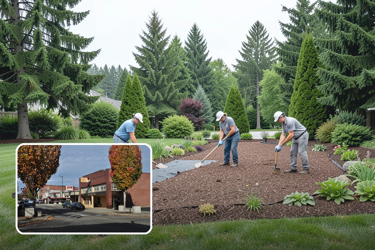 Garden Stairs in Puyallup, Pierce County, WA - Makes sloped yards safe and usable