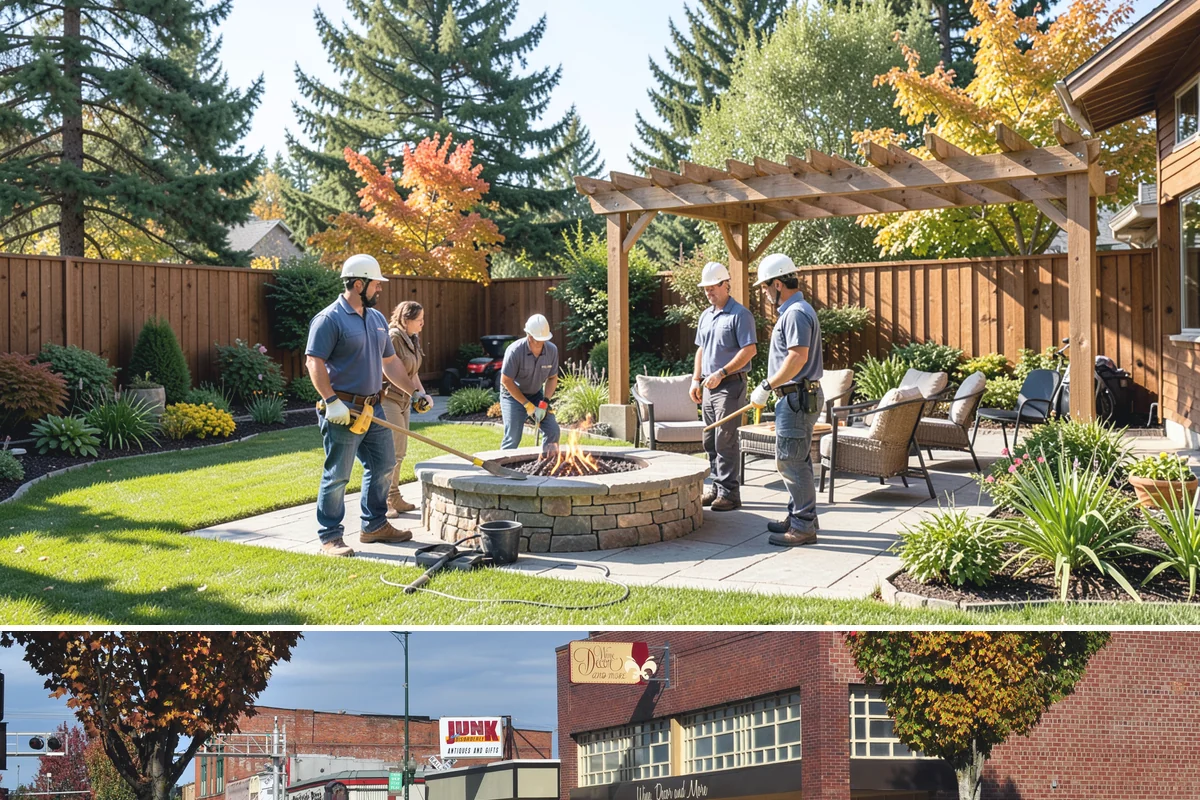 Garden Stairs in Puyallup, Pierce County, WA - Best built spring through fall.
