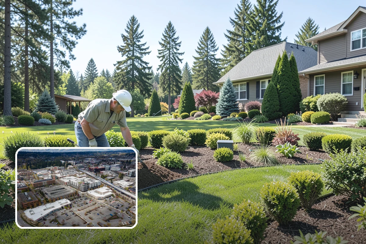 Garden Stairs in Redmond, King County, WA - Makes sloped yards safe and usable