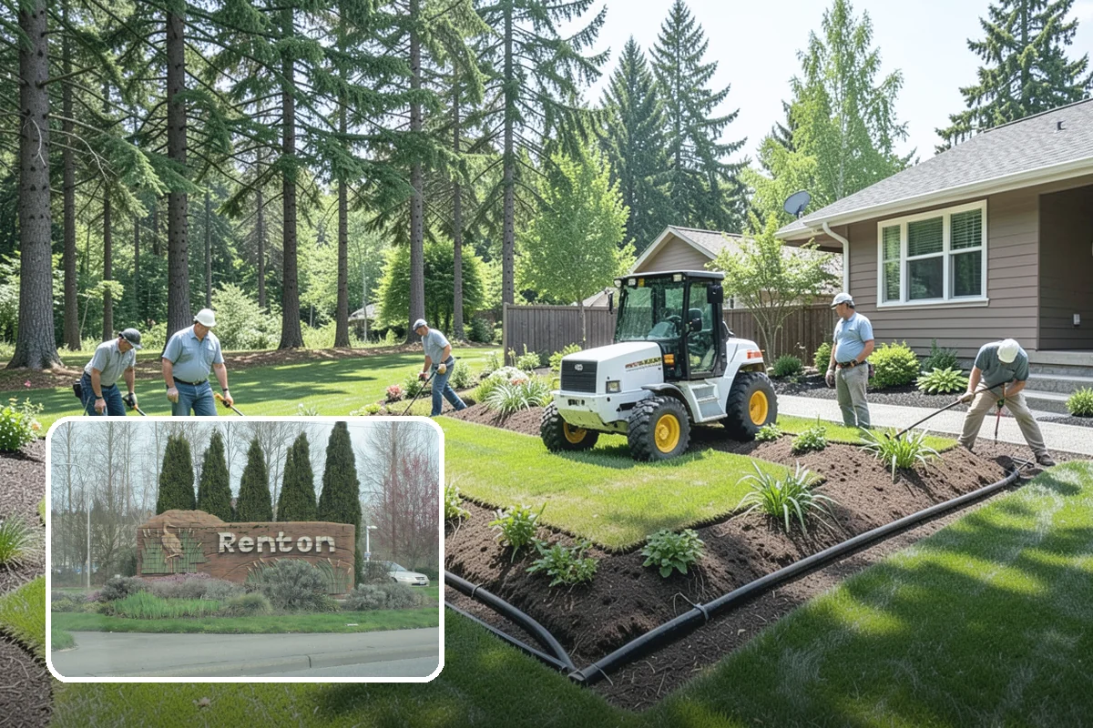 Garden Stairs in Renton, King County, WA - Makes sloped yards safe and usable