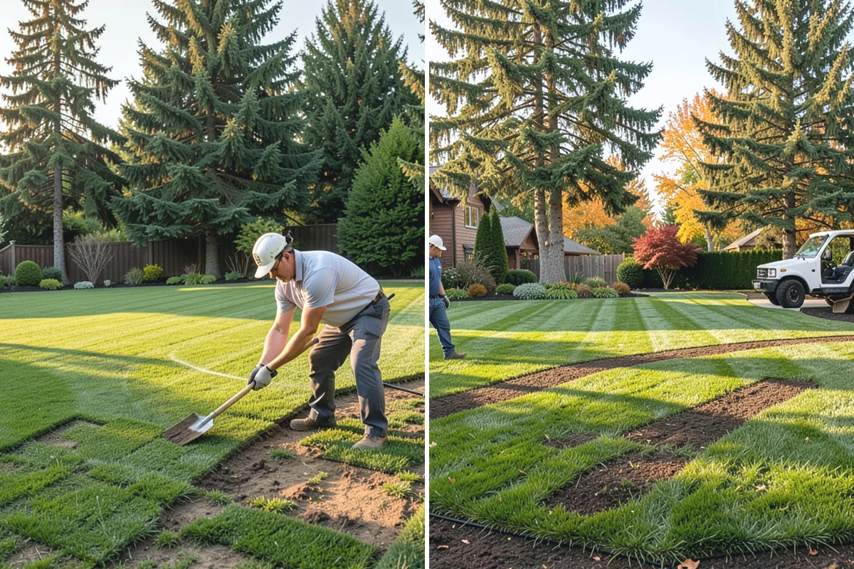 Garden Stairs in Roy, Pierce County, WA - Assess the slope and stair path