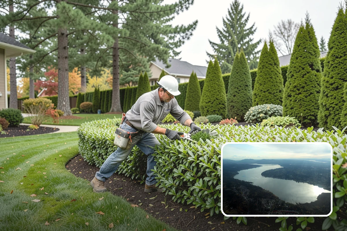 Garden Stairs in Sammamish, King County, WA - Makes sloped yards safe and usable