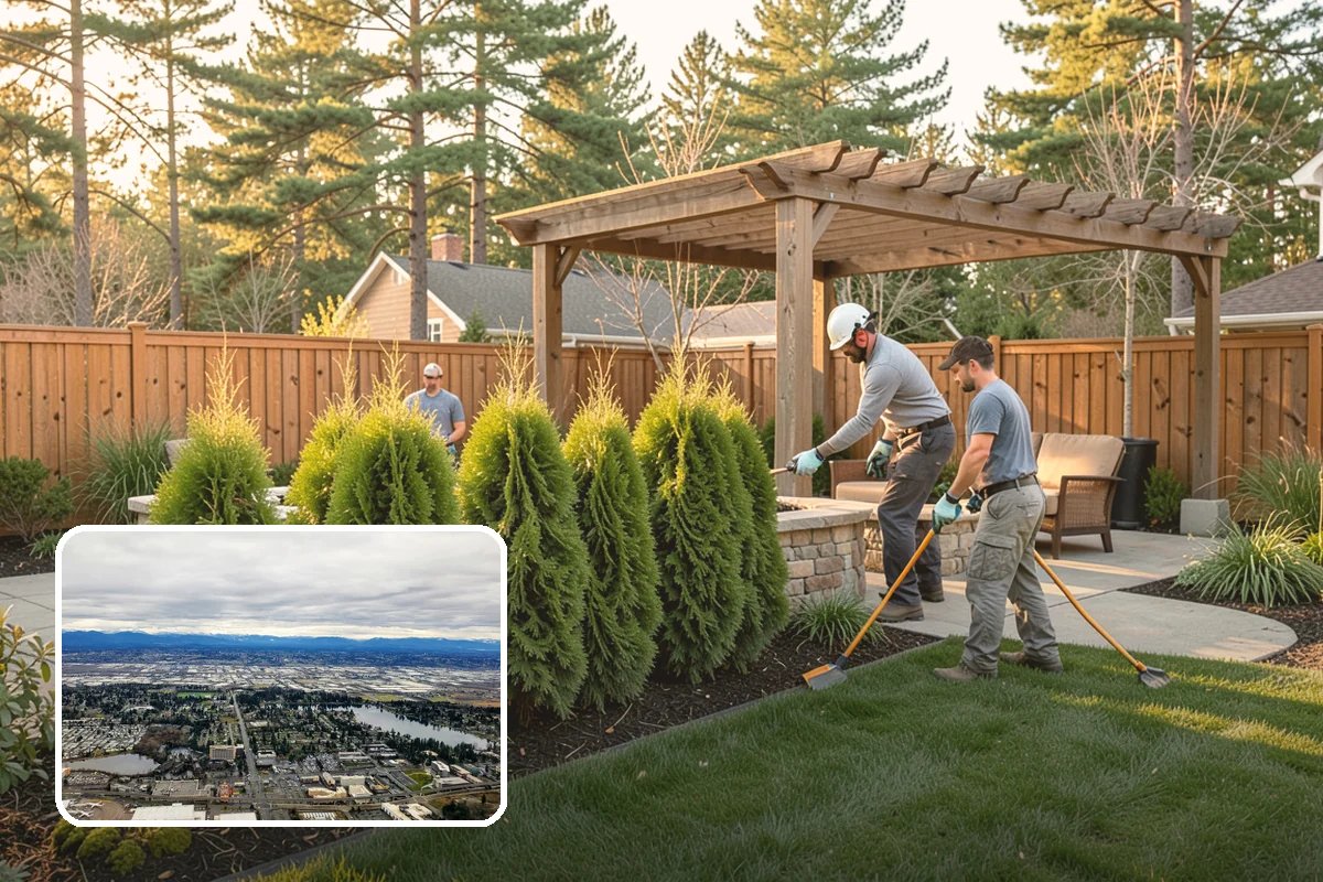 Garden Stairs in SeaTac, King County, WA - Makes sloped yards safe and usable