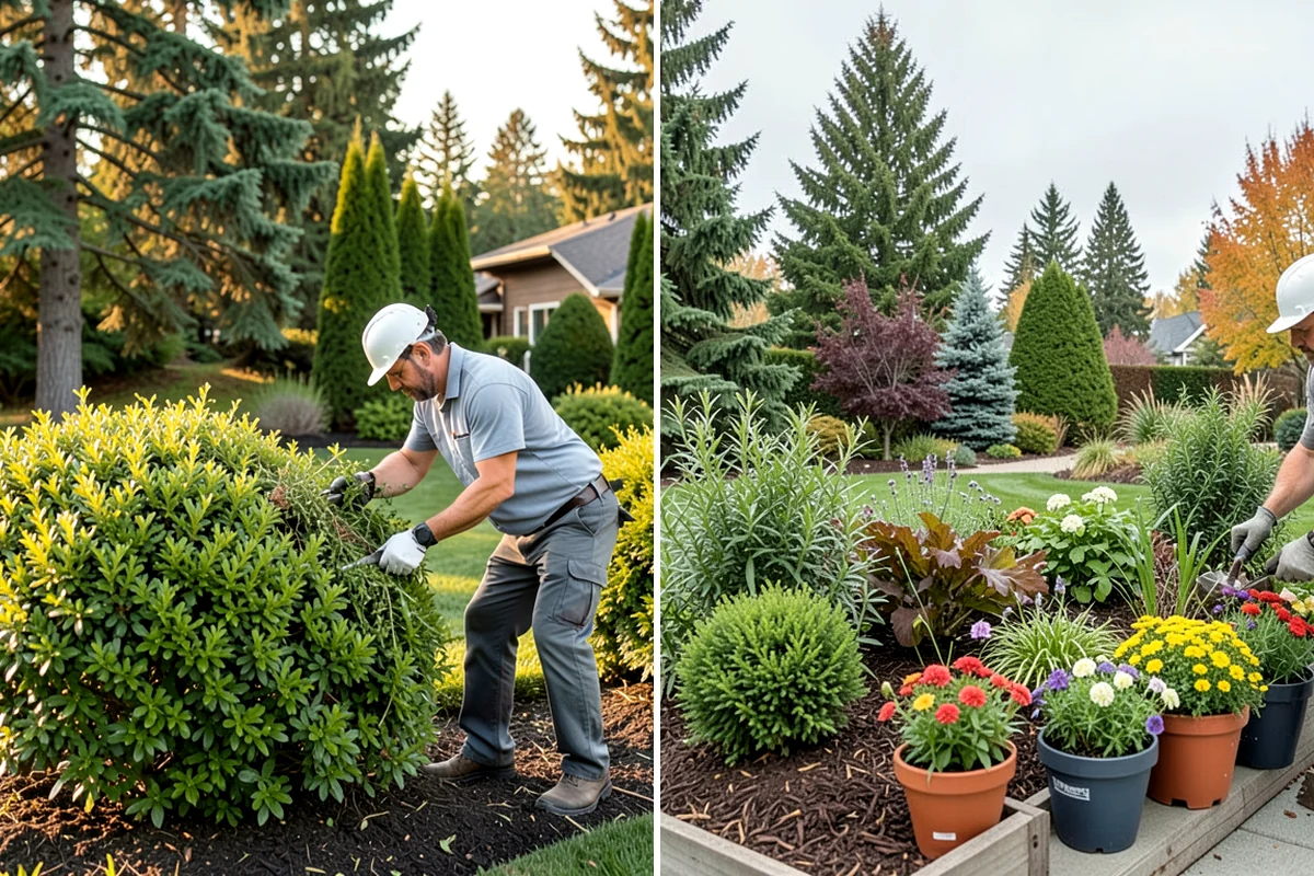 Garden Stairs in Sedro-Woolley, Skagit County, WA - Assess the slope and stair path