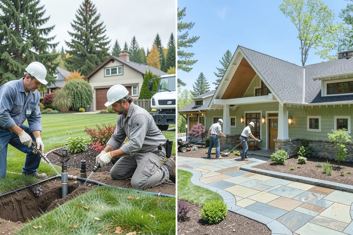 Garden Stairs in Sumner, Pierce County, WA - Assess the slope and stair path