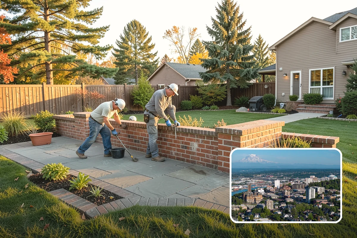 Garden Stairs in Tacoma, Pierce County, WA - Makes sloped yards safe and usable