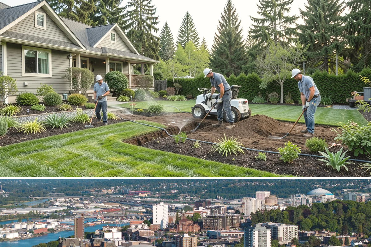 Garden Stairs in Tacoma, Pierce County, WA - Best built spring through fall.