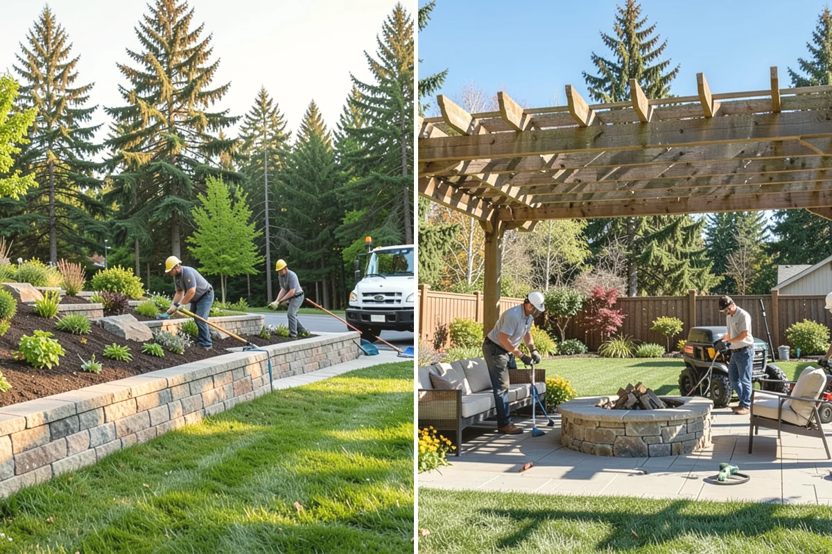Garden Stairs in Tukwila, King County, WA - Assess the slope and stair path