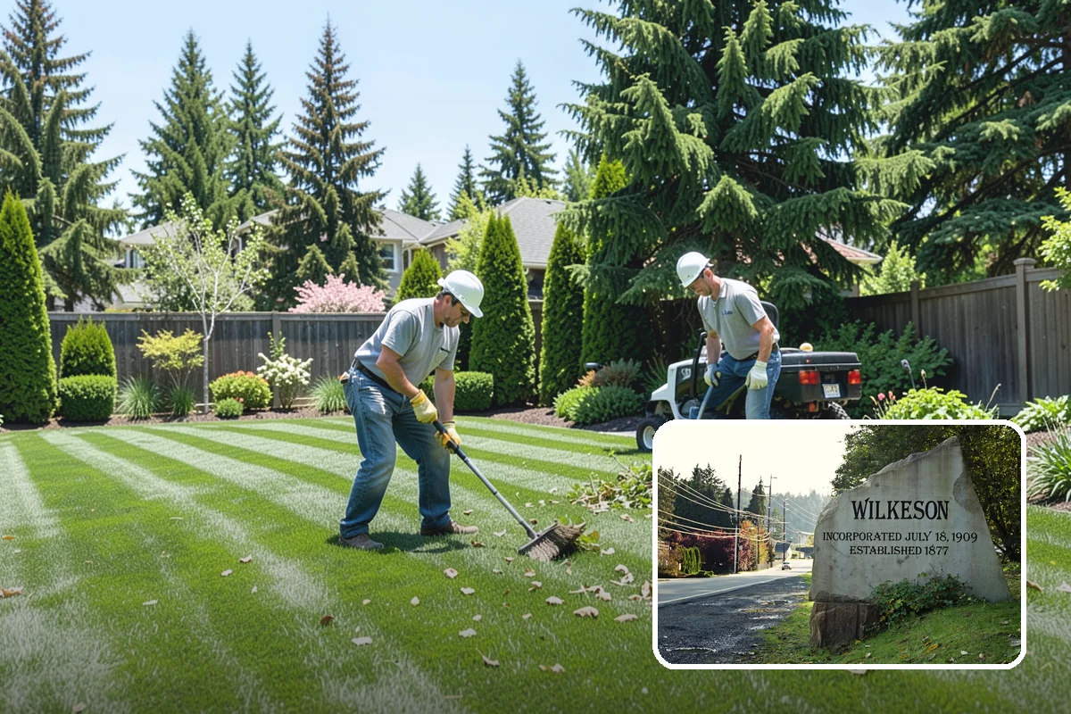 Garden Stairs in Wilkeson, Pierce County, WA - Makes sloped yards safe and usable
